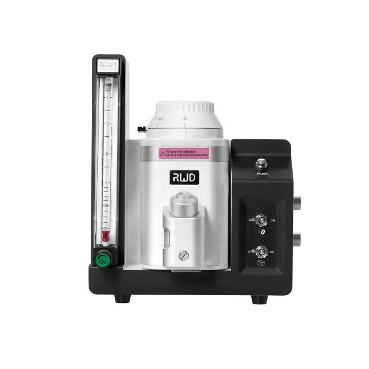 Compact anesthesia machine