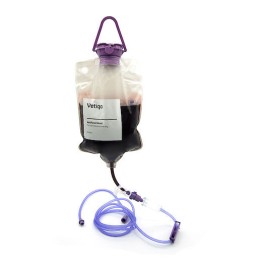 Blood bag for Rabbit auricular simulator