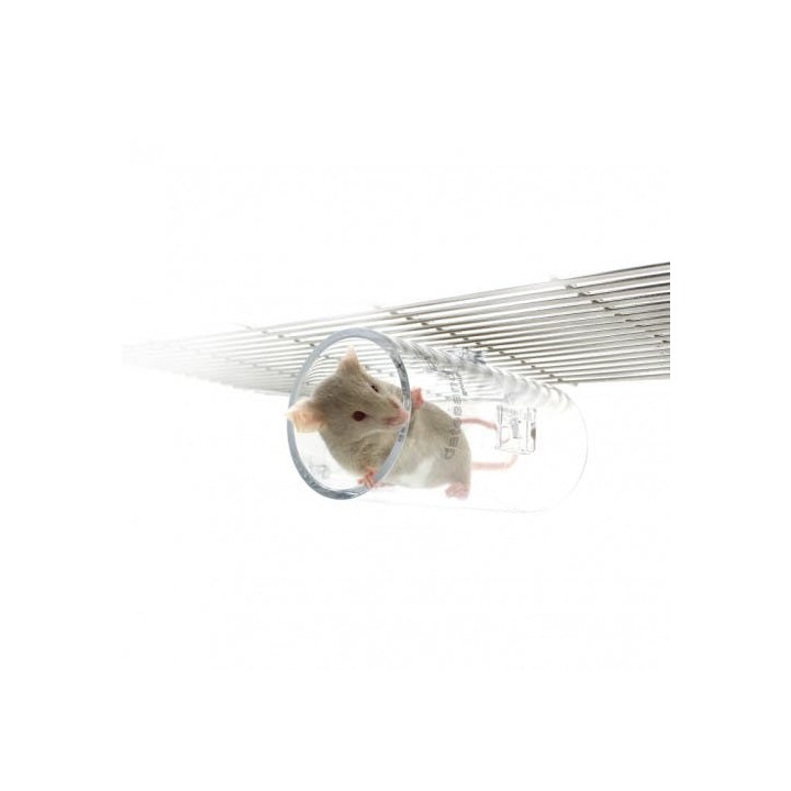 Tube de manipulation avec attache de fixation