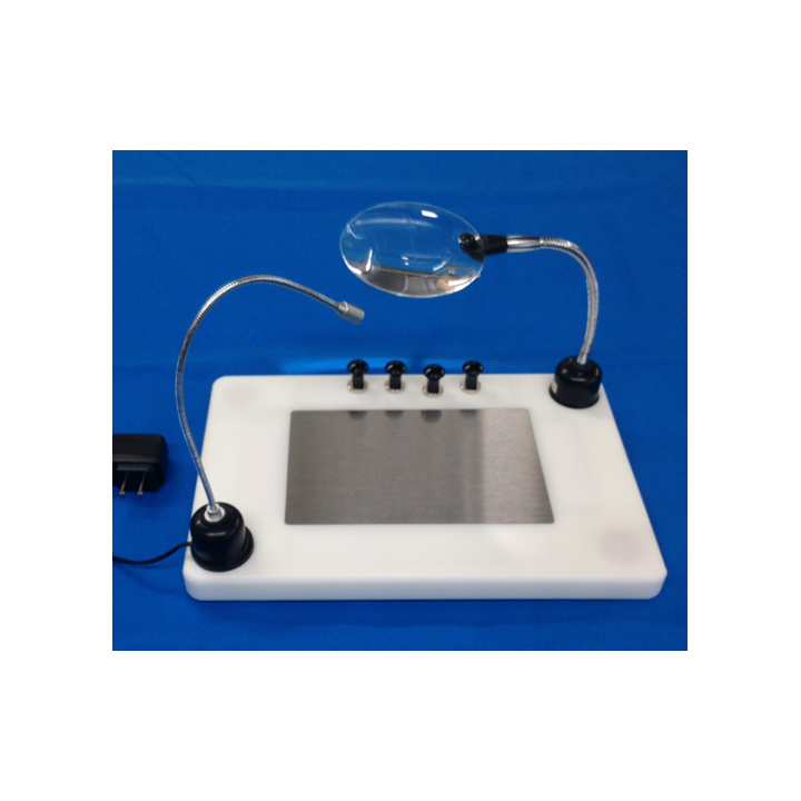 Loupe à base aimantée pour table de chirurgie GSM1